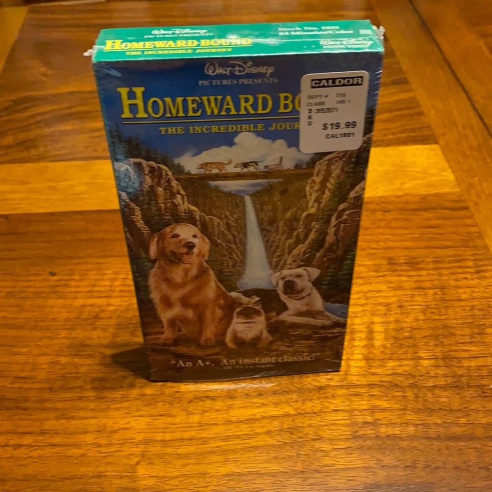 VHS - Homeward Bound The Incredible Journey